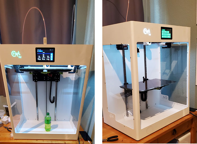 gigantic IDEX 3D printer