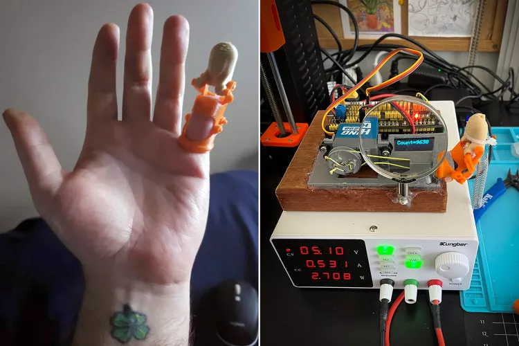 3D printed finger